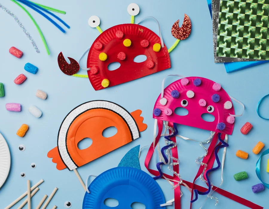 EYFS Under the Sea, Box 1, Mask Making Kit