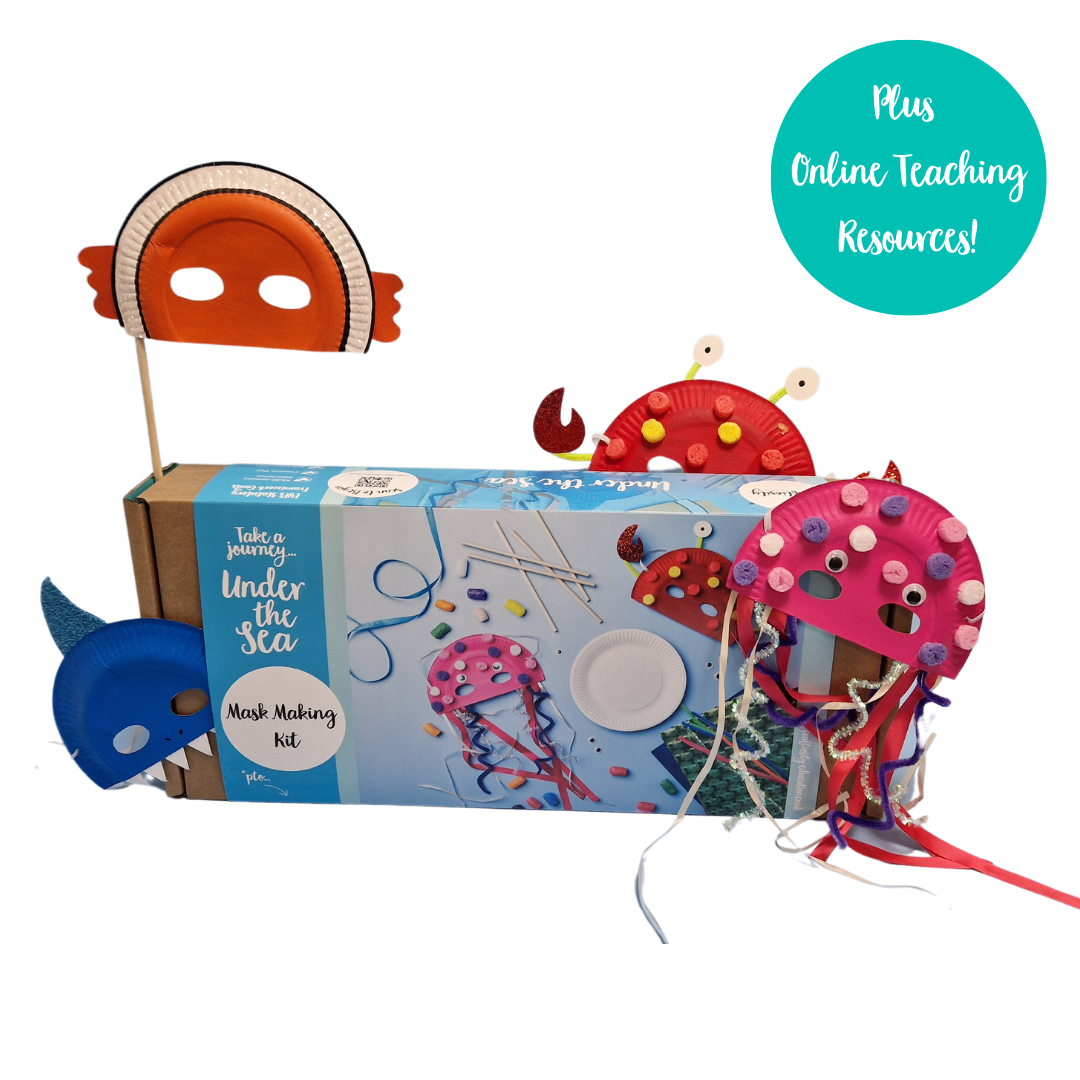 EYFS Under the Sea, Box 1, Mask Making Kit