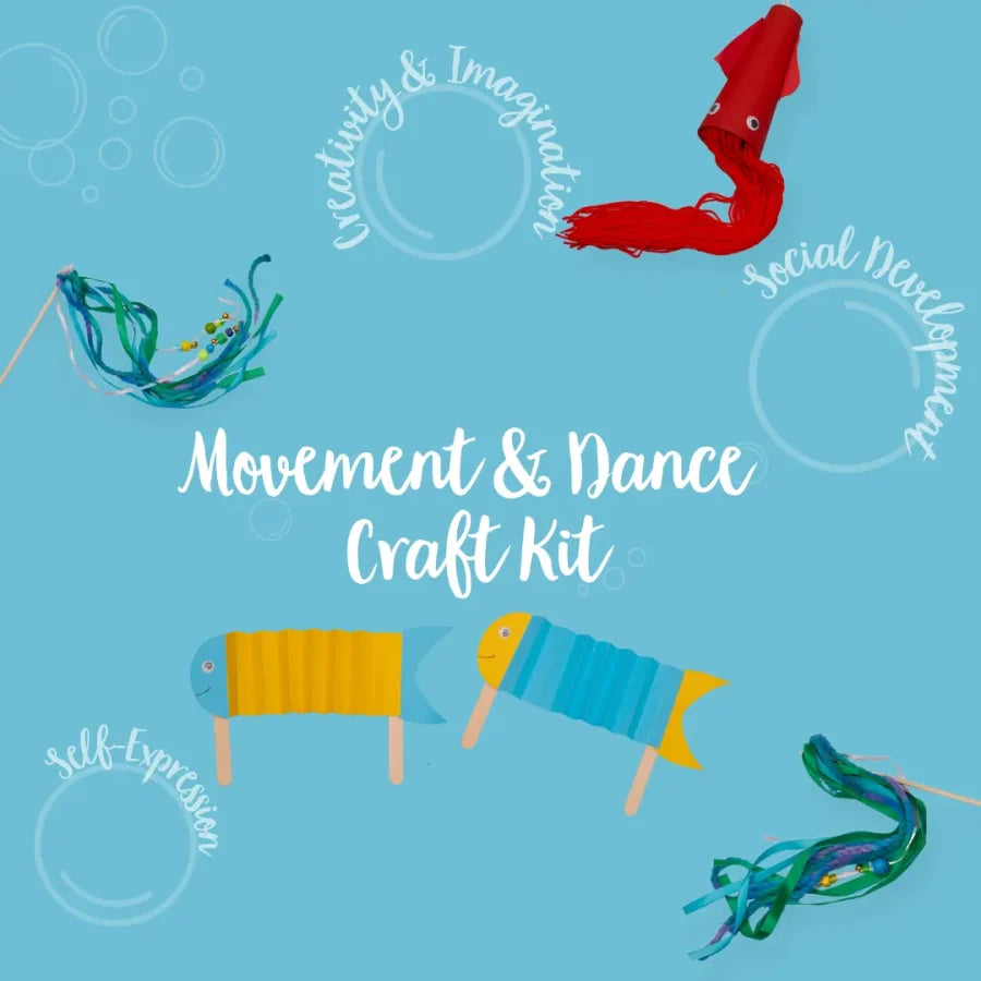 EYFS Under the Sea, Box 2, Movement & Dance Kit