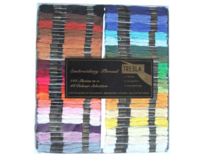 Embroidery Skeins, Cotton, Plain, 8 metres per skein.