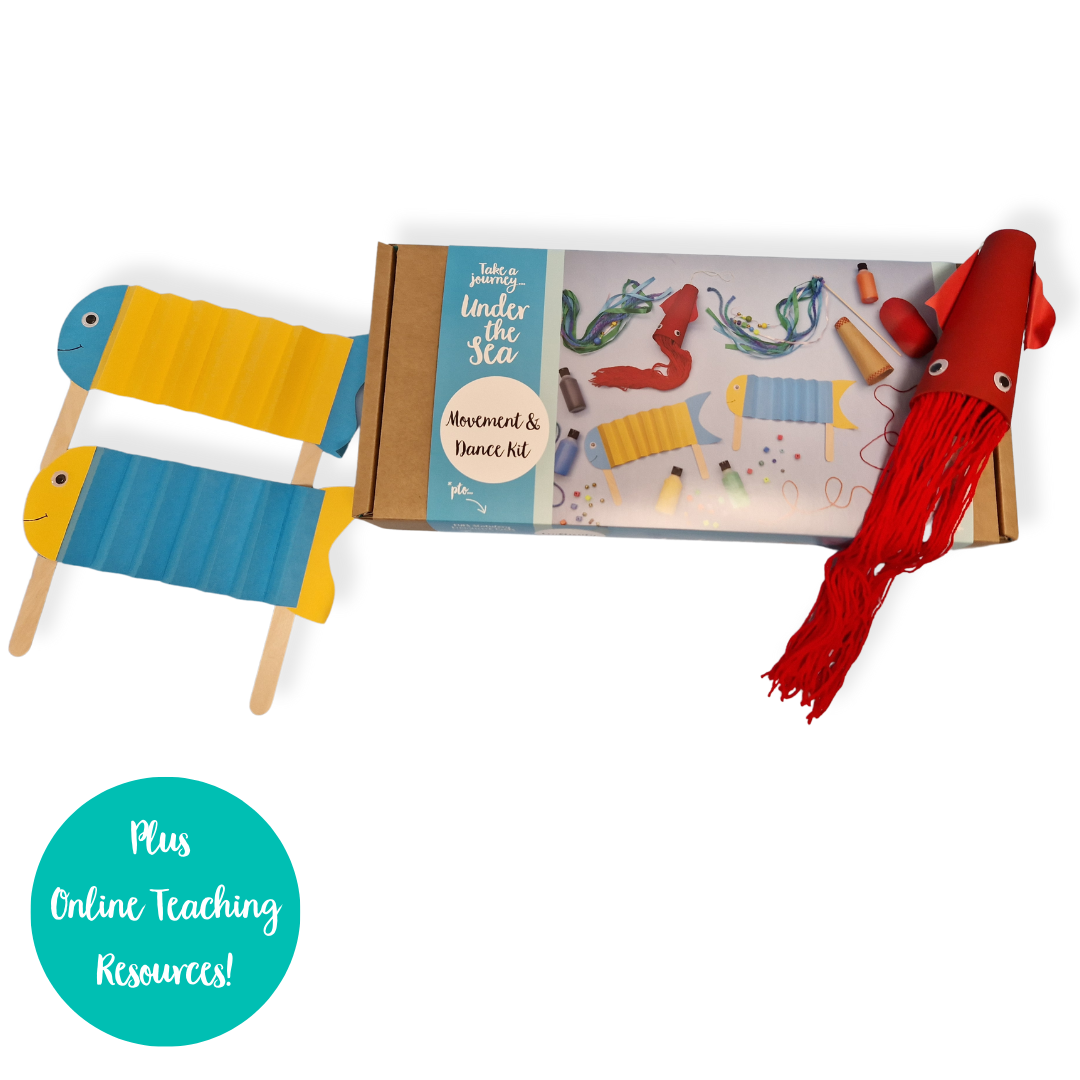 EYFS Under the Sea, Box 2, Movement & Dance Kit