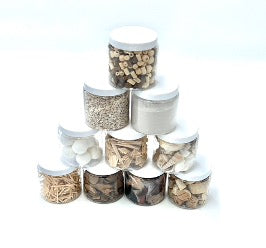 Natural Products Collage Set.